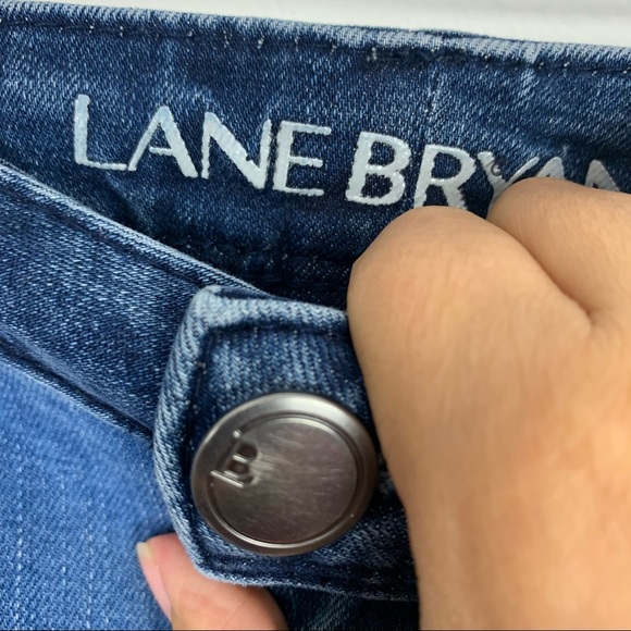 Lane Bryant Patchwork Capri Jeans Size 16 - Picture 3 of 9